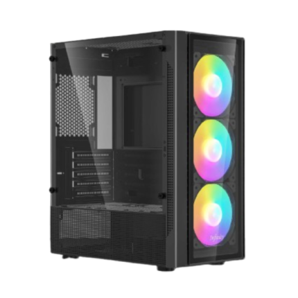 Casing PC Gaming Enlight Infinity Vesta V5 with 3 Fan RGB