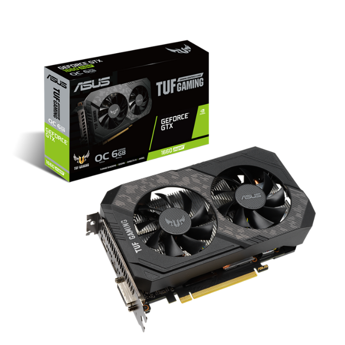 GTX1660 6GB DDR6 Asus TUF Super Gaming OC