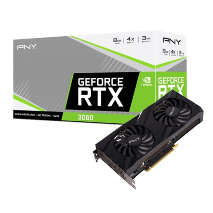 VGA PNY RTX3060 8GB DDR6/128bit Dual Fan