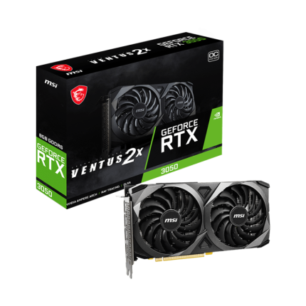 VGA MSI Ventus RTX3050 2X OC 8GB DDR6