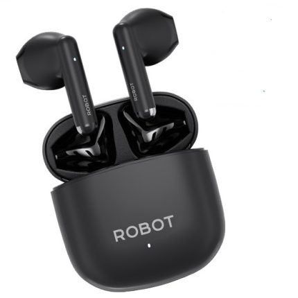 Earphone Bluetooth TWS Robot T60 - Black