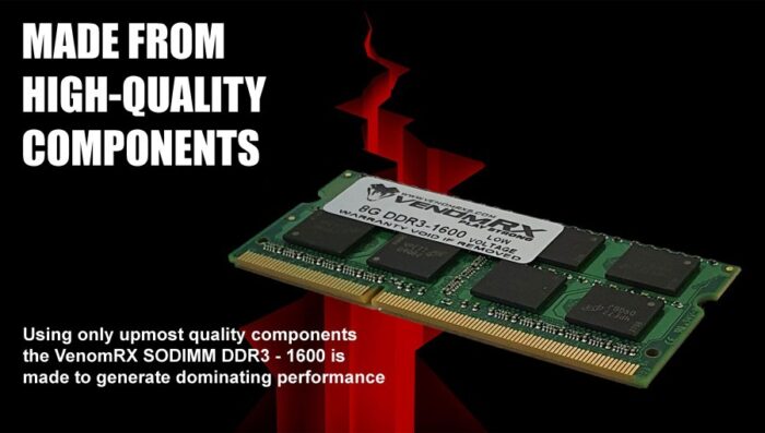 Sodimm DDR3 8GB Venom RX LV-2