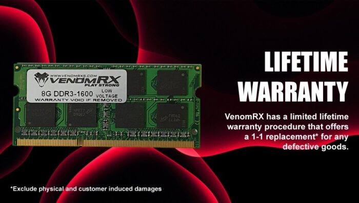 Sodimm DDR3 8GB Venom RX LV-4