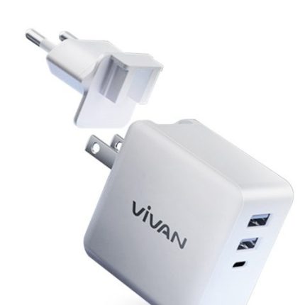 USB Adaptor Vivan GaN02s 65W 3A Fast Charging