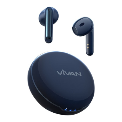 Earphone Bluetooth Vivan Liberty X1 - Midnight Blue (NON WIRELESS)