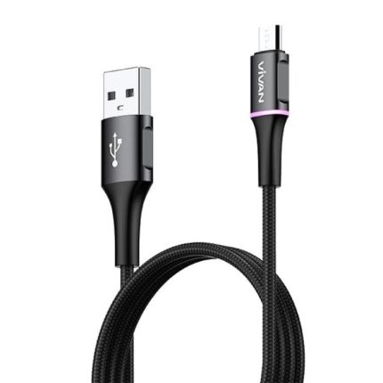 Kabel USB Micro Vivan VDM200 2,4A Fast Charging