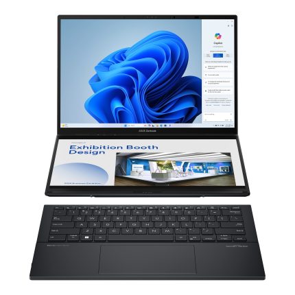 Asus Zenbook PRO DUO UX8406MA-OLEDS711 Touch (DUO SCREEN) - Inkwell Gray [Ultra 7 155H-16GB-SSD 1TB]