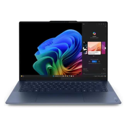 Lenovo Yoga Slim 7X 14Q8X9 10ID Touch - Cosmic Blue [Snapdragon X Elite X1E 78 100-32GB-SSD 1TB]