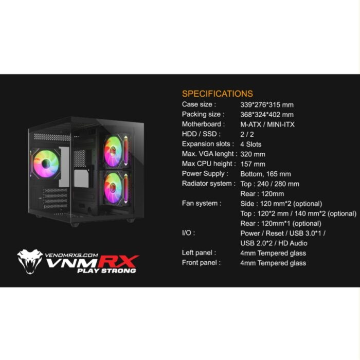 VenomRX Daemon Continental S6 Black-7