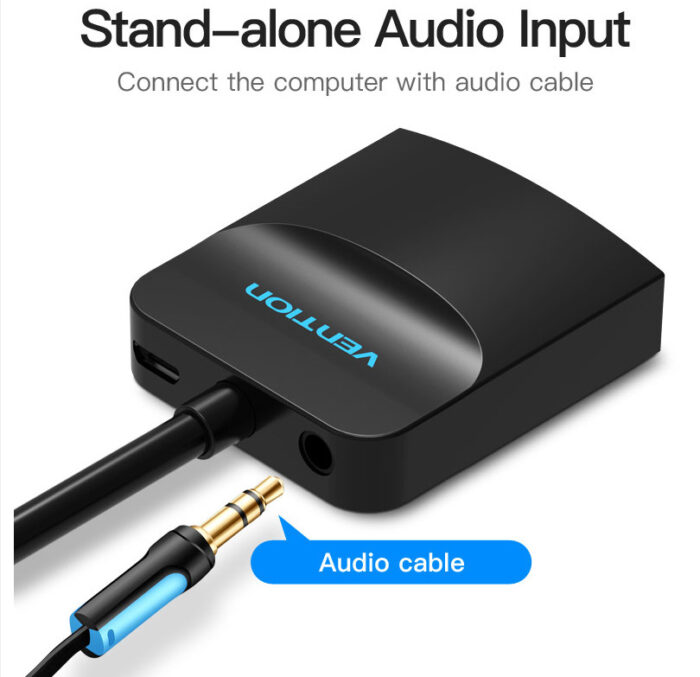Converter VGA To HDMI+ Audio + USB Micro Vention ACNBB-2