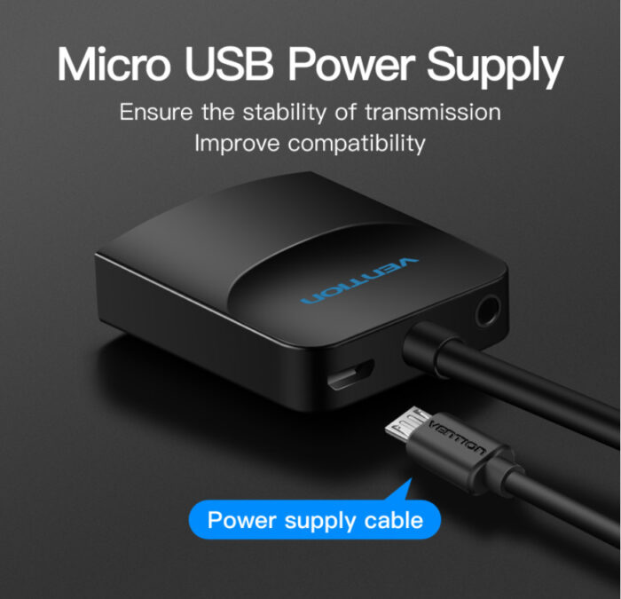 Converter VGA To HDMI+ Audio + USB Micro Vention ACNBB-4