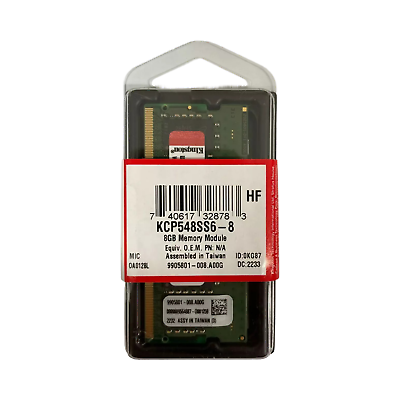 Kingston Sodimm DDR5 8GB 4800MHz