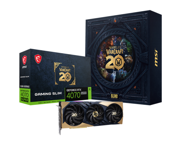 MSI Slim World of Warcraft Edition RTX4070-9