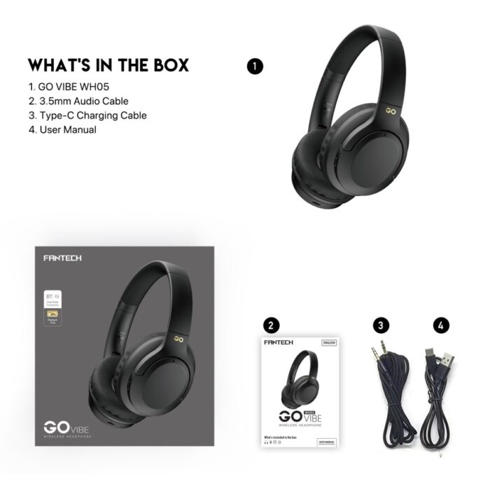 Fantech WH05 Go Vibe Black-5