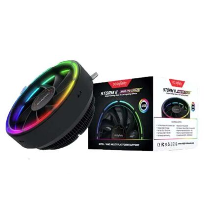 CPU Cooler Infinity Storm II Auto RGB 12cm for Intel & AMD