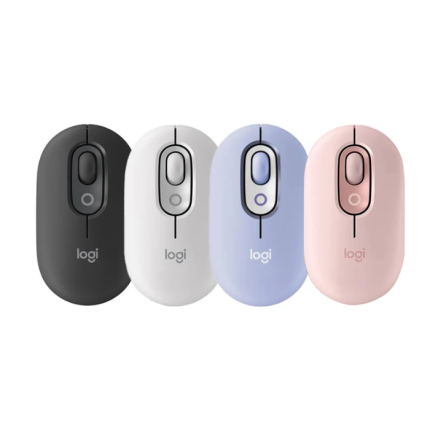 Mouse Wireless Bluetooth Logitech POP Emoji