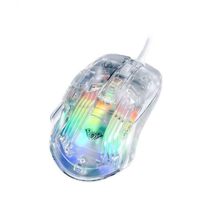 Mouse Gaming Aula S80 Transparent RGB Effects