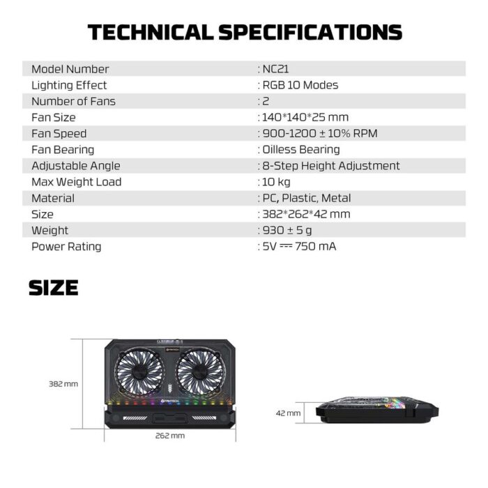 Fantech NC21-6