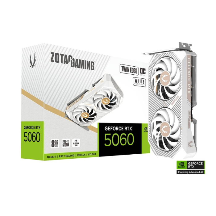 RTX 5060 - 8GB GDDR7 Zotac Twin Edge OC White Editon-2