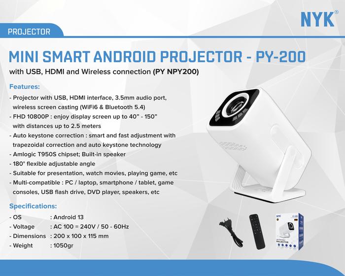 Projector NYK PY-200-2